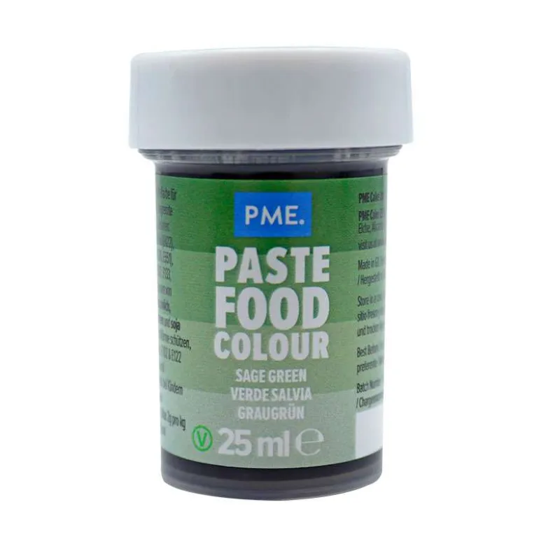Colorante alimentario color verde salvia - 25ml