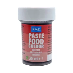 Colorante alimentario color rojo ladrillo - 25ml