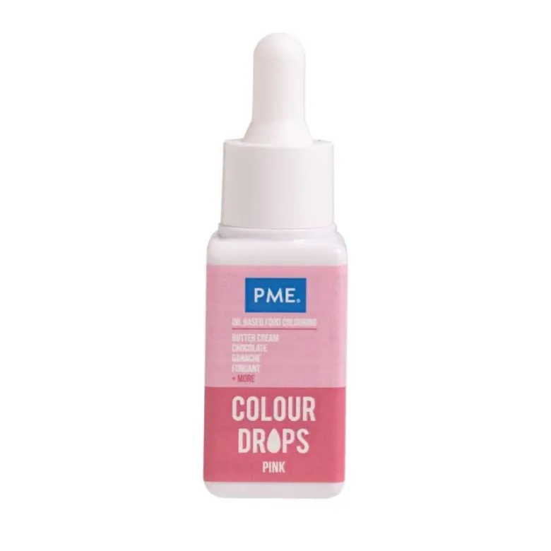 Colorante alimentario color rosa liposoluble - 20ml