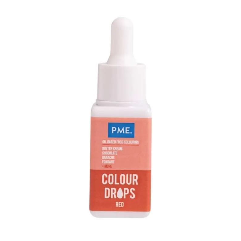 Colorante alimentario color rojo liposoluble - 20ml