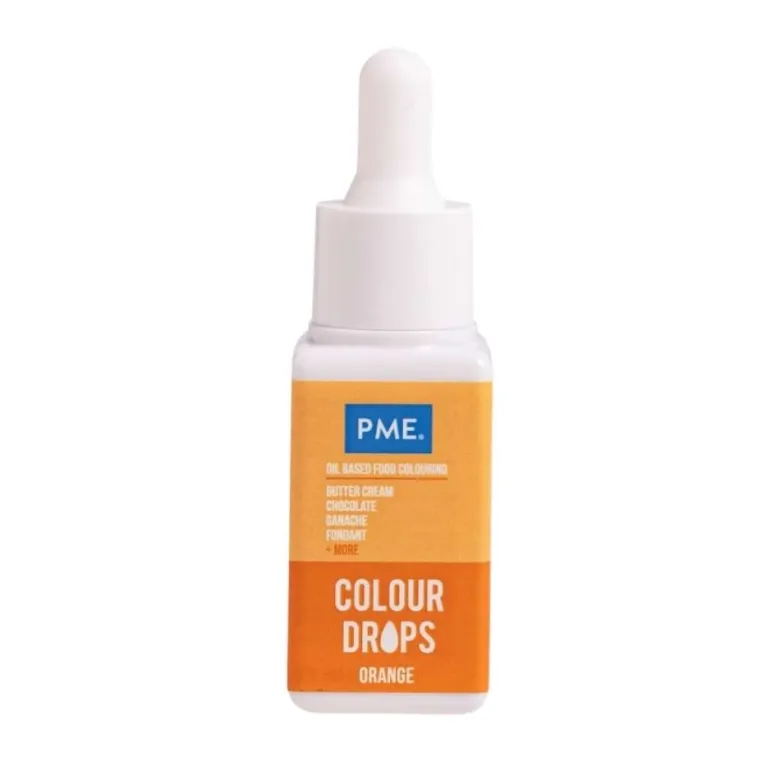 Colorante alimentario color naranja liposoluble - 20ml