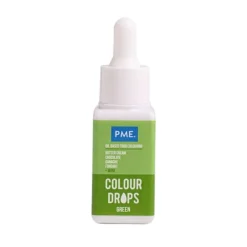 Colorante alimentario color verde liposoluble - 20ml