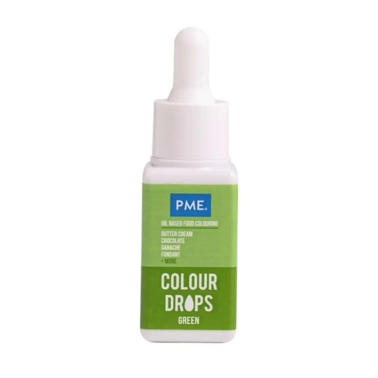 Colorante alimentario color verde liposoluble - 20ml