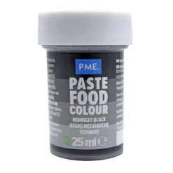 Colorante concentrado en pasta negro medianoche - 25g