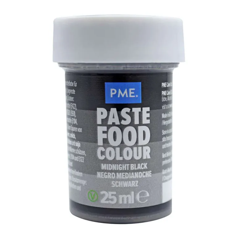 Colorante concentrado en pasta negro medianoche - 25g