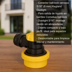 Conector ball-lock para la cerveza - 5/16