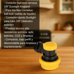 Conector ball-lock para la cerveza - 3/8