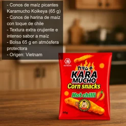 Conos de maíz picantes - 65g