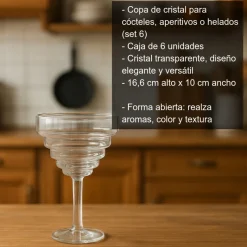 Copa cócktel - 6uds