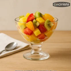 Copa para helado cristal