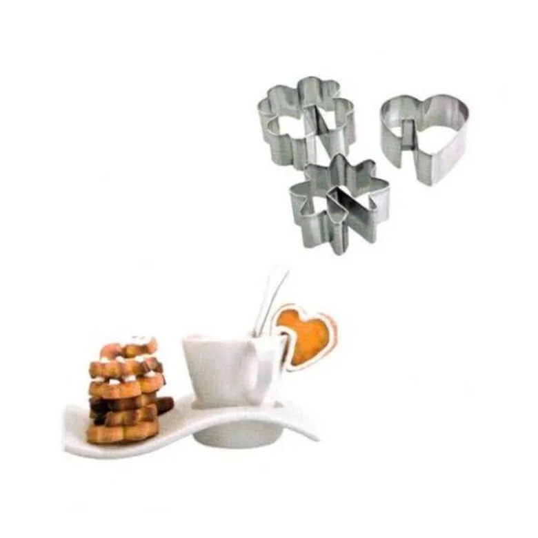 Corta pastas café - 3 uds