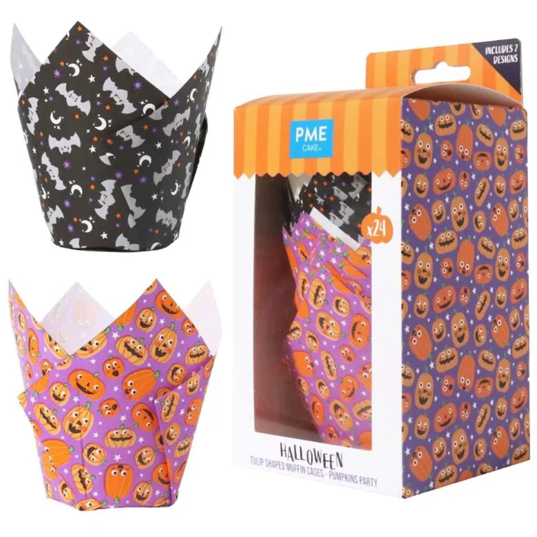 Cápsulas para Muffins Halloween - 24 uds