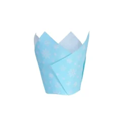 Cápsulas para Muffins Navidad Frosty - 24 uds