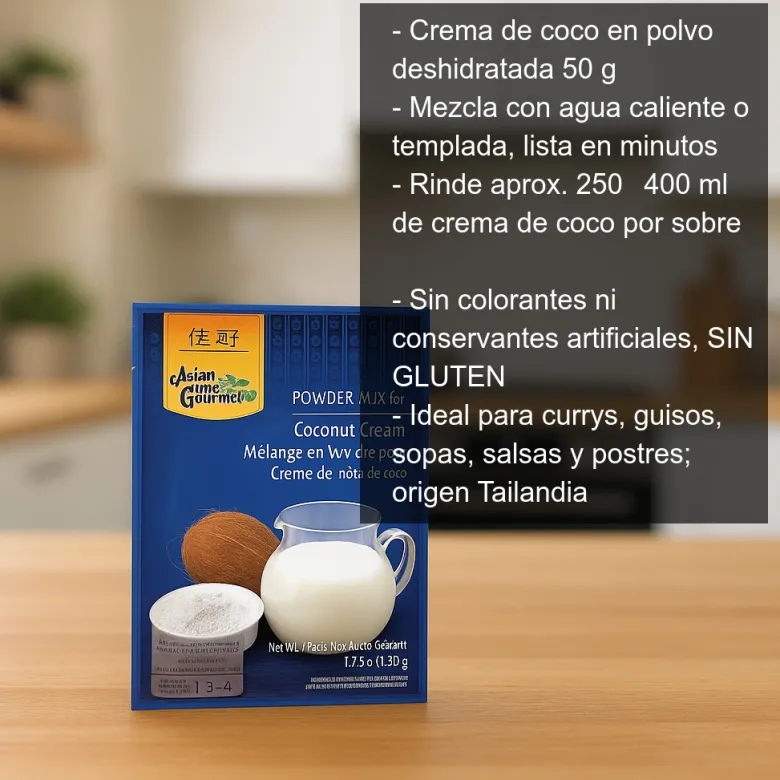 Crema de coco en polvo - 50g