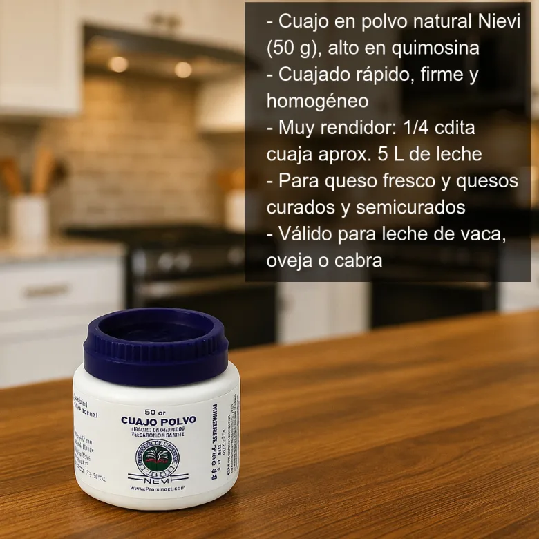 Cuajo en polvo natural - 50 g