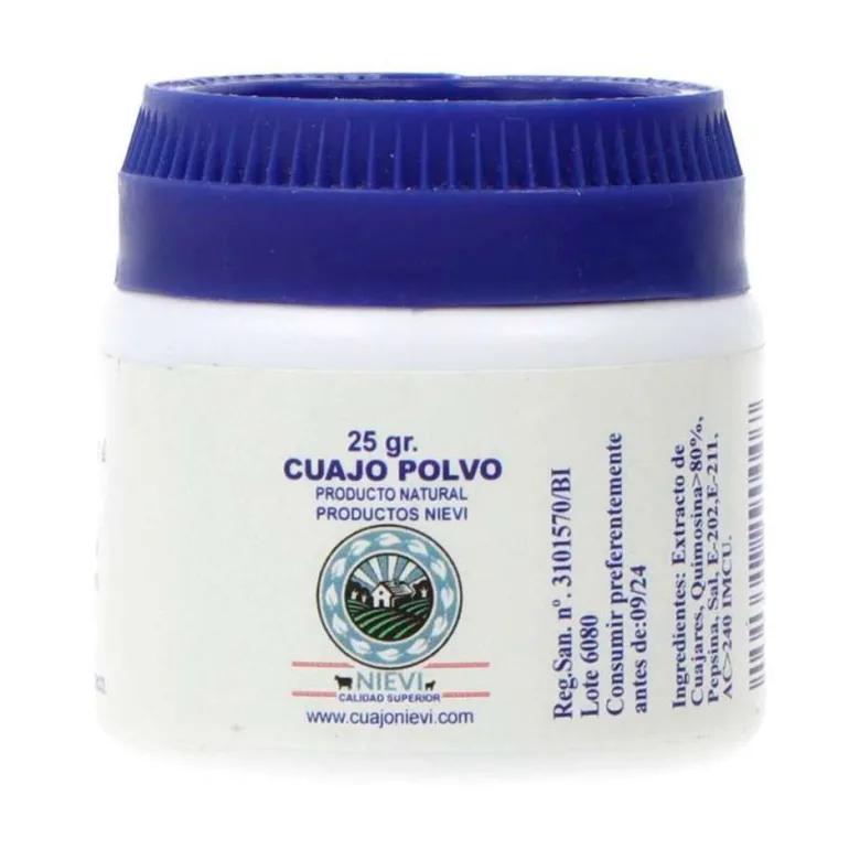 Cuajo en polvo natural - 25 g
