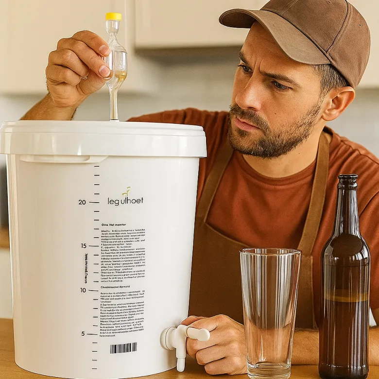Cubo fermentador con grifo y válvula - 30l