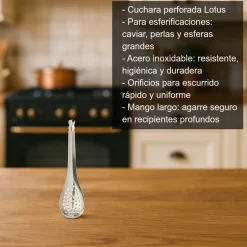 Cuchara perforada