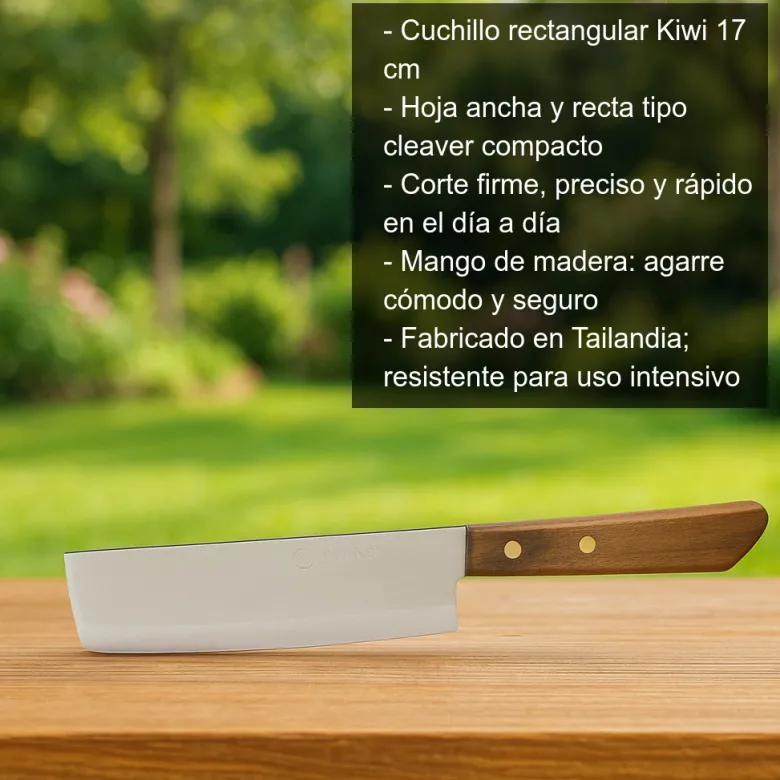 Cuchillo rectangular - 17 cm