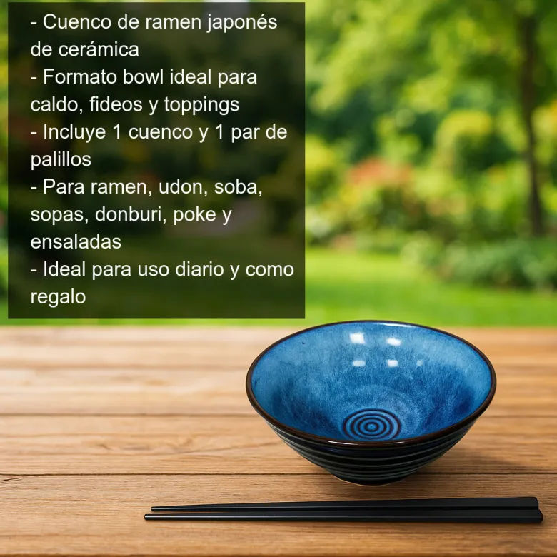 Cuenco de Ramen Japonés