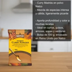 Curry Madrás en polvo - 100 g