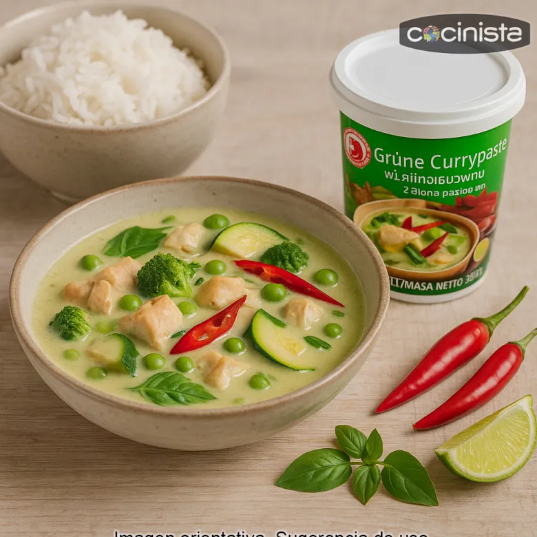 Curry verde en pasta - 200g