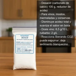 Desacid - carbonato de calcio - 100g