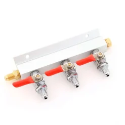 Distribuidor de CO2 - 3 salidas