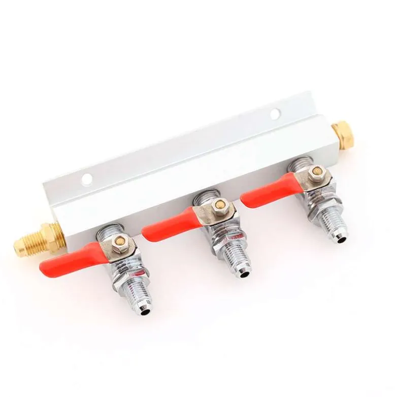 Distribuidor de CO2 - 3 salidas