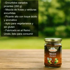 Encurtidos variados picantes - 260g