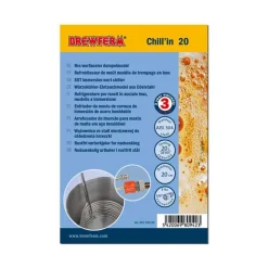 Enfriador serpentín de acero - 20 l