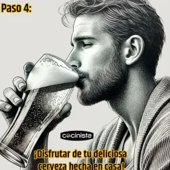 Equipo de luxe con malta y botellas