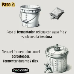 Equipo Estándar con malta y barriles para hacer cerveza - 30 l