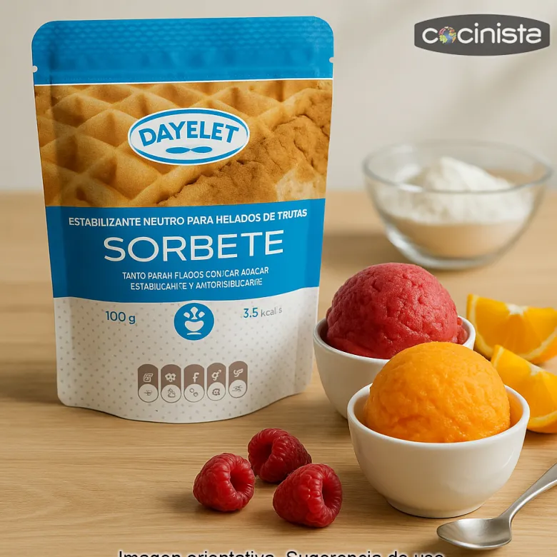 Estabilizante neutro para sorbetes - 100g