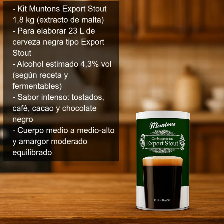 Export Stout - 1,8 Kg