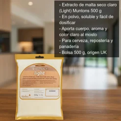 Extracto de malta seco claro - 500g