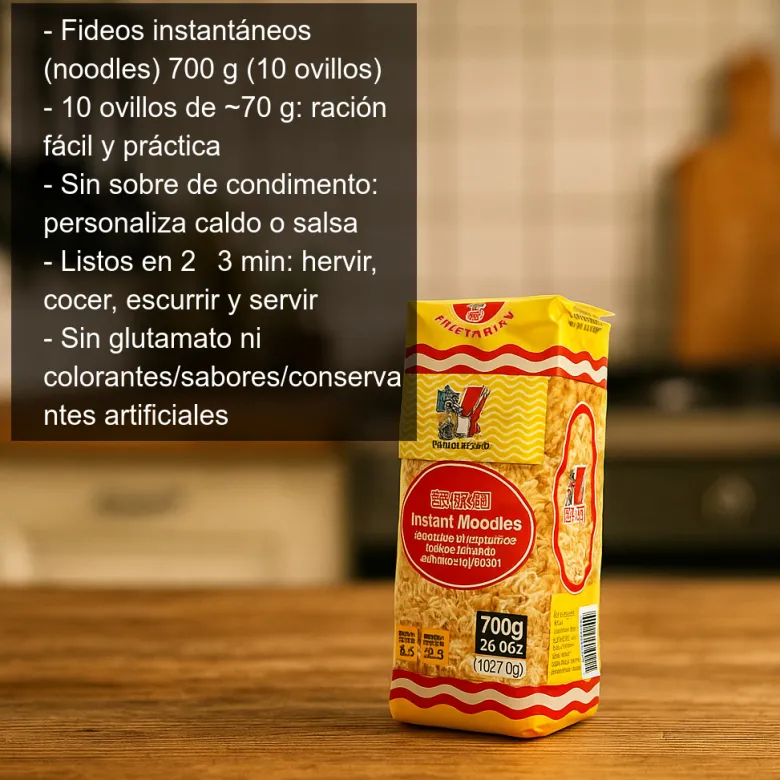 Fideos instantáneos - 700g