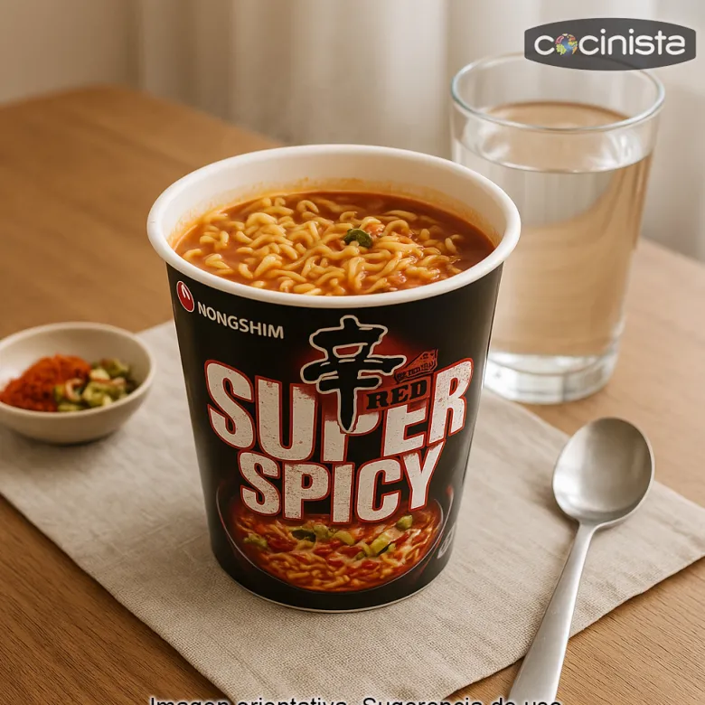Fideos instantáneos súper picantes - 68g