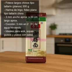 Fideos largos tallarín - 300 g