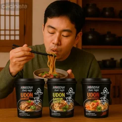 Fideos udon precocidos sabor a shoyu - 173g
