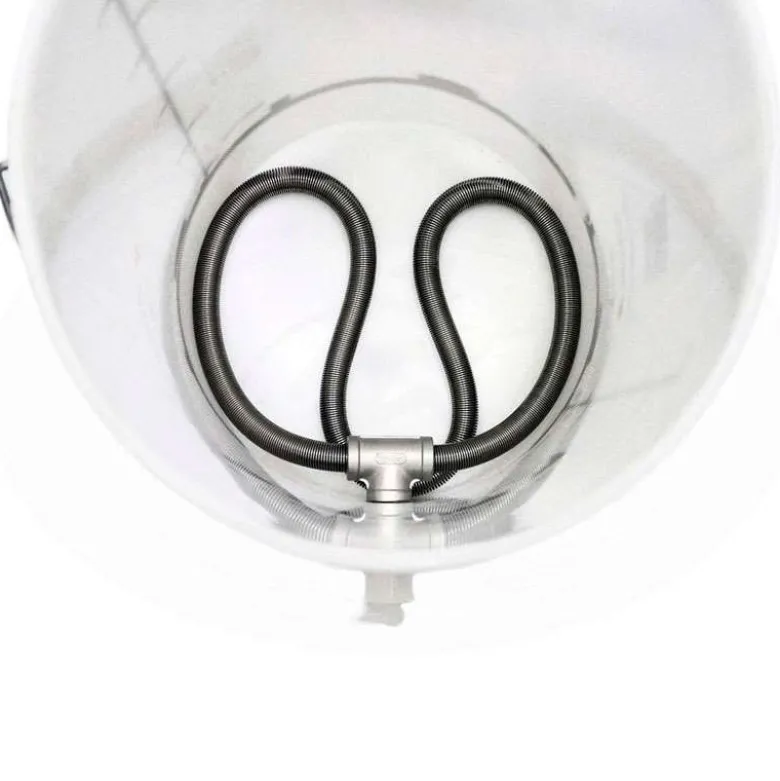 Filtro espiral de acero - 1 m