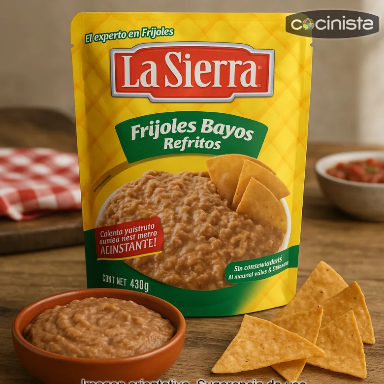 Frijoles Bayos Refritos - 430g