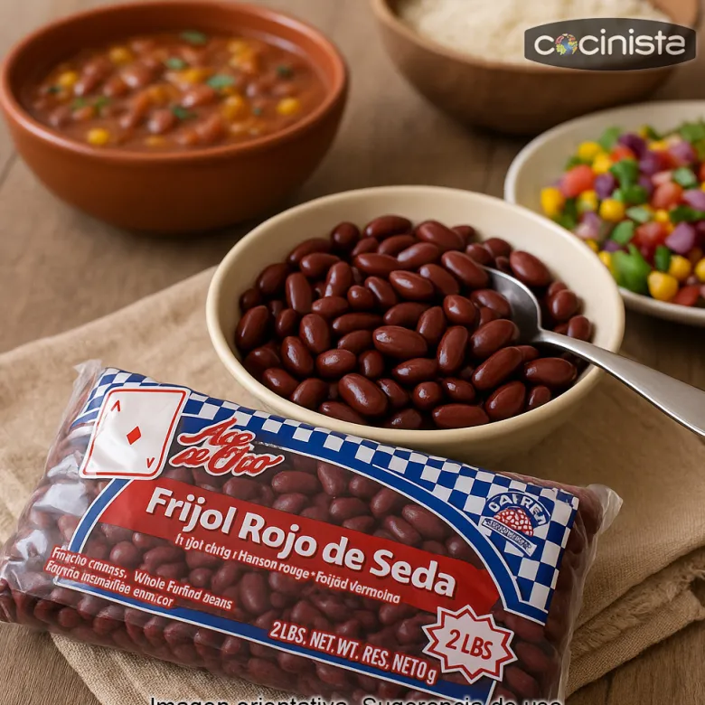 Frijol Rojo de seda - 908g
