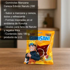 Gominolas Manzana Cereza Edición Naruto - 180g