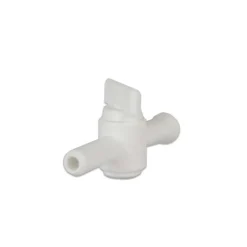 Grifo con llave de paso - 8 / 4 mm