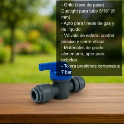 Grifo para tubo de 5/16
