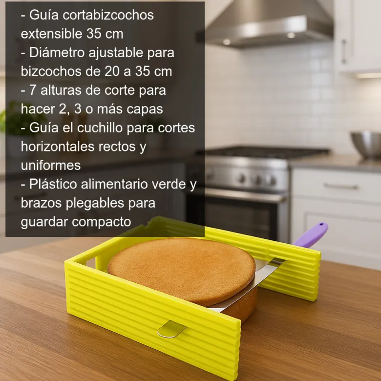 Guía cortabizcochos - 35 cm
