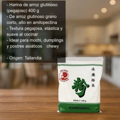 Harina de arroz glutinoso - 400g