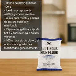 Harina de arroz glutinoso - 400g