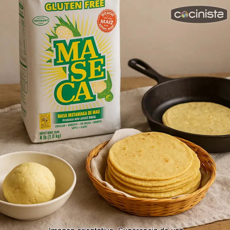 Harina de maíz blanco Maseca - 1.8kg